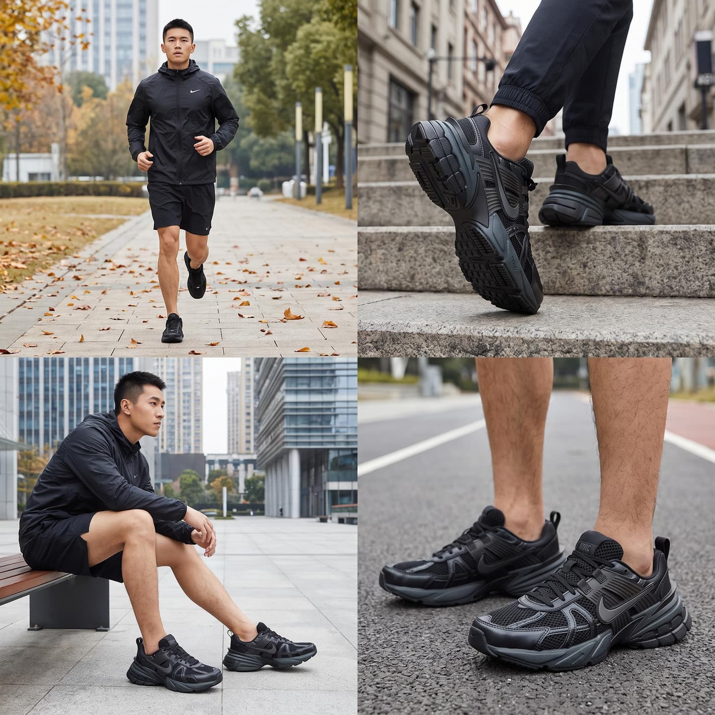 Nike V2K Run Black