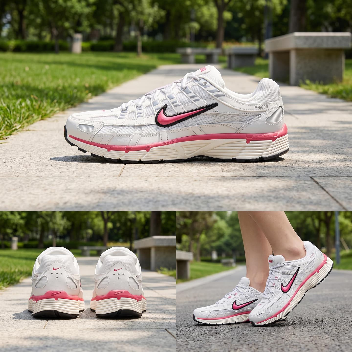 Nike P-6000 White