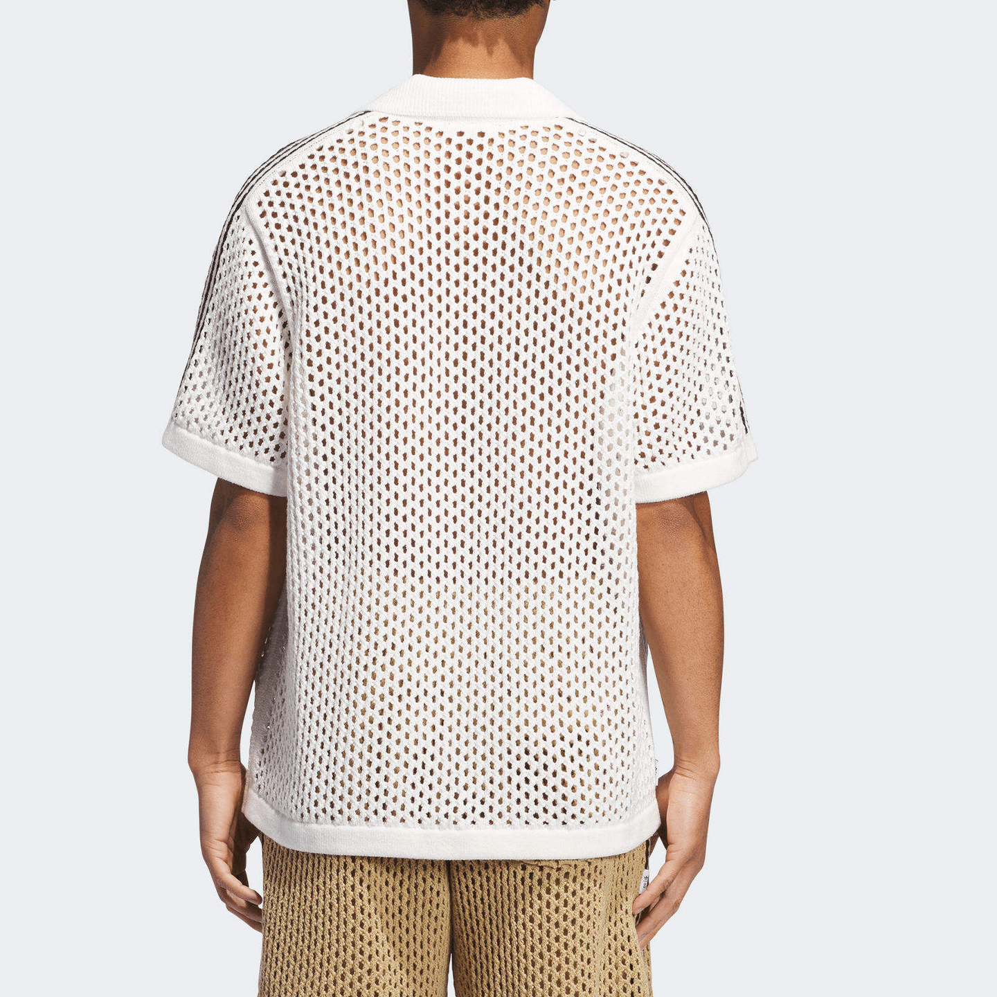 adidas x CLOT FW24 Polo Shirt White