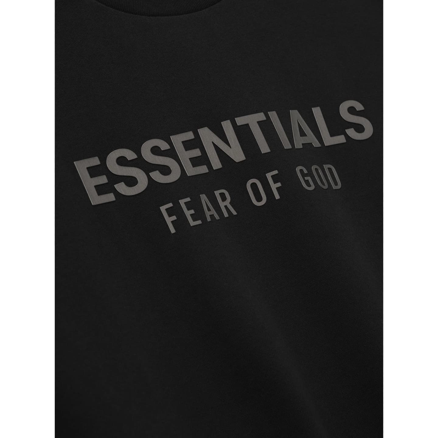 Fear of God Essentials Classic Fit Hoodie Jet Black