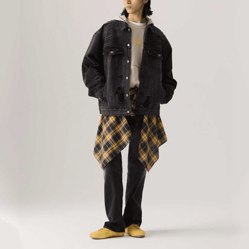 Levi’s SS25 Black Denim Jacket