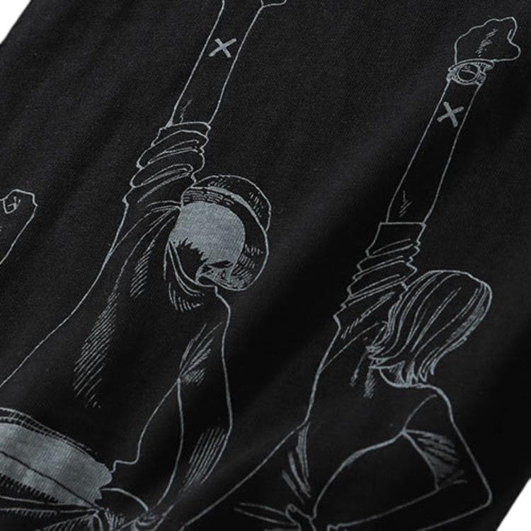 UNIQLO One Piece Graphic Tee Black