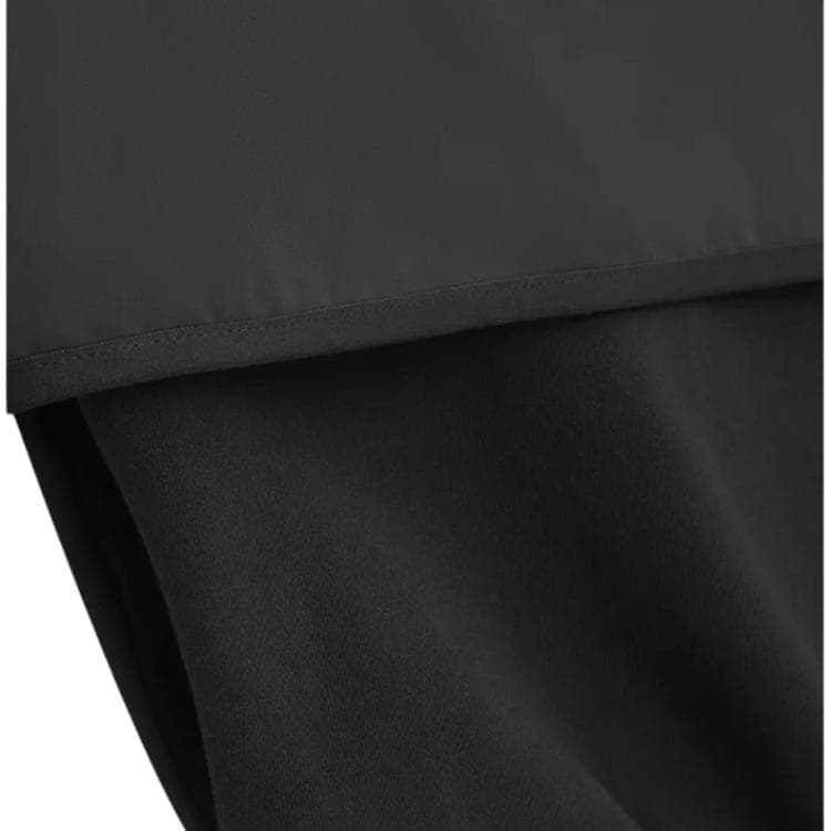 Fear of God Essentials SS24 NYLON FLEECE MOCKNECK BlackBlack
