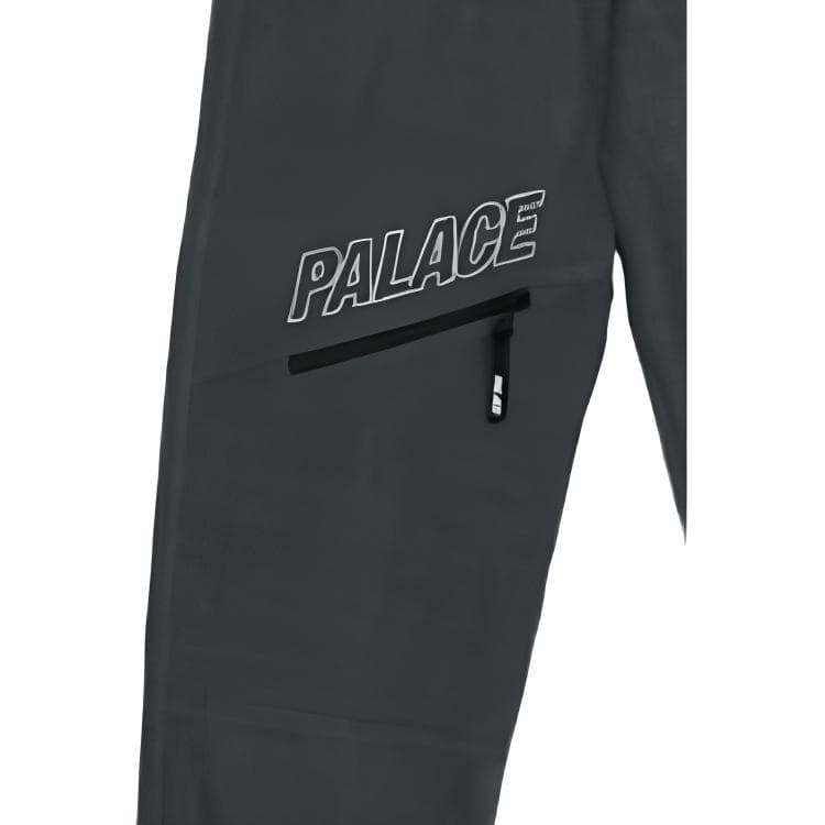 Palace Polar Grid Reverse Bottoms Black
