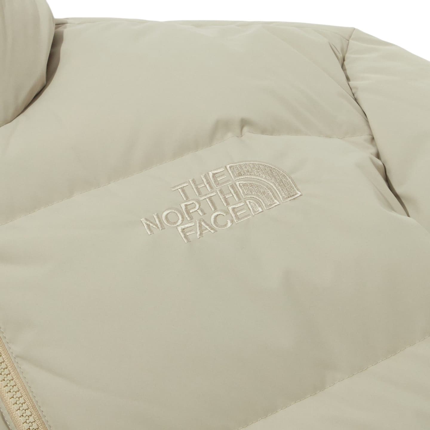 The North Face Logo Embroidered Jacket Khaki