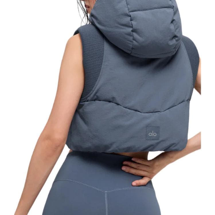 alo yoga Zip Hoodie Vest
