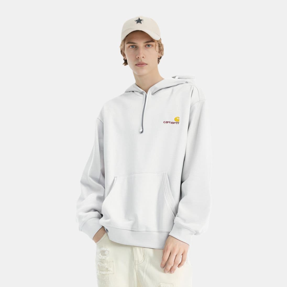 Carhartt WIP SS24 Hooded American Script Sweat LOGO