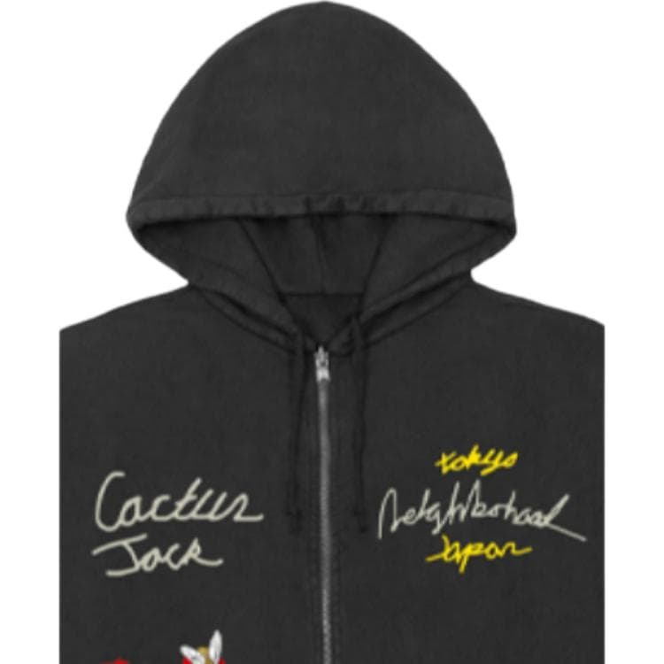 Travis Scott x NEIGHBORHOOD Carousel Hoodie Black