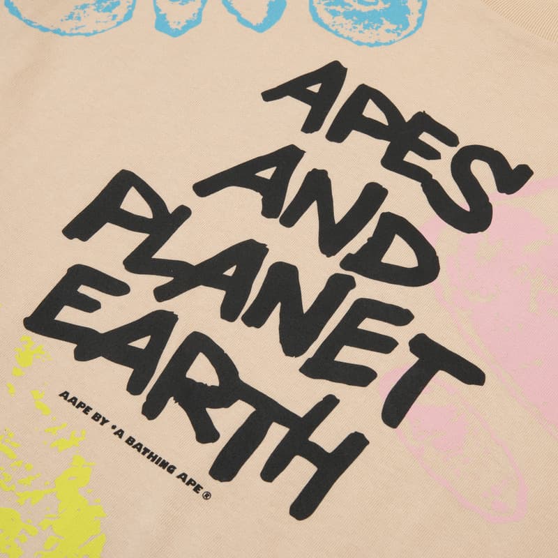 Aape SS24 Brown Tee