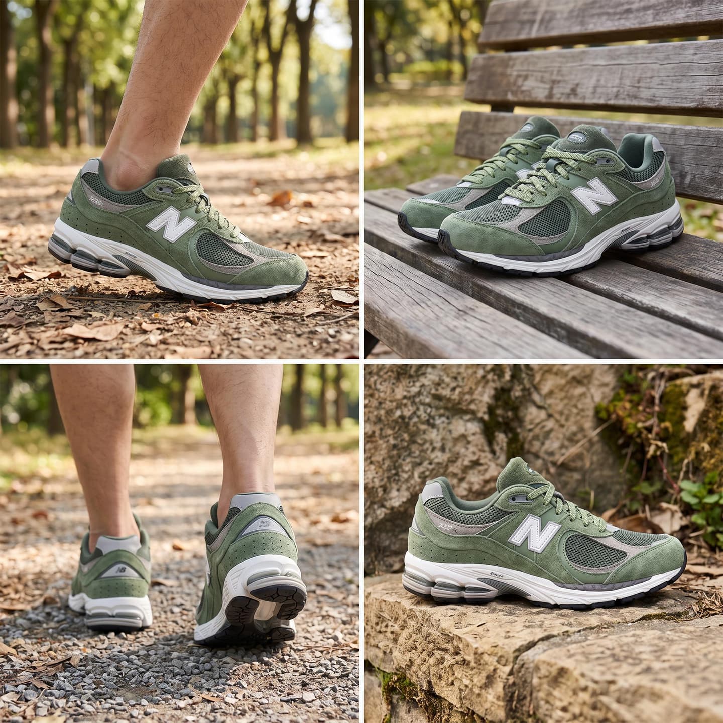 New Balance 2002R Green