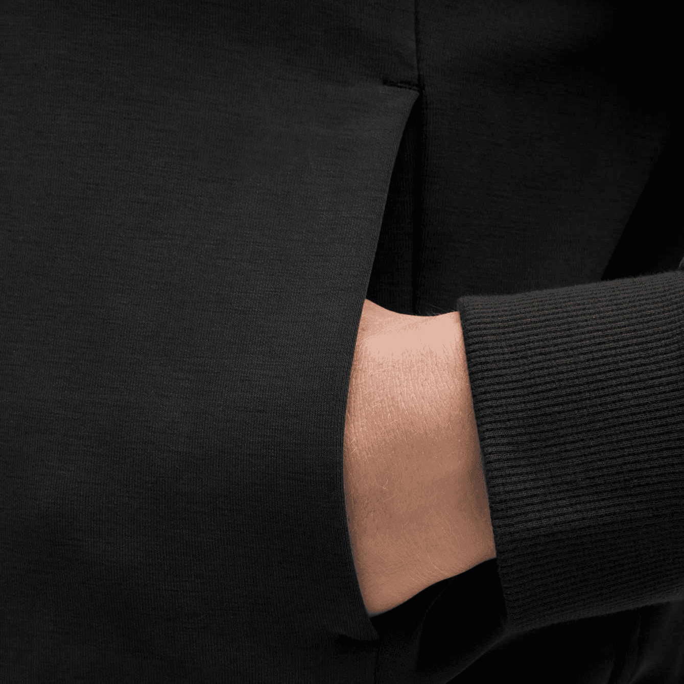 lululemon Softstreme Half-Zip Pullover Black