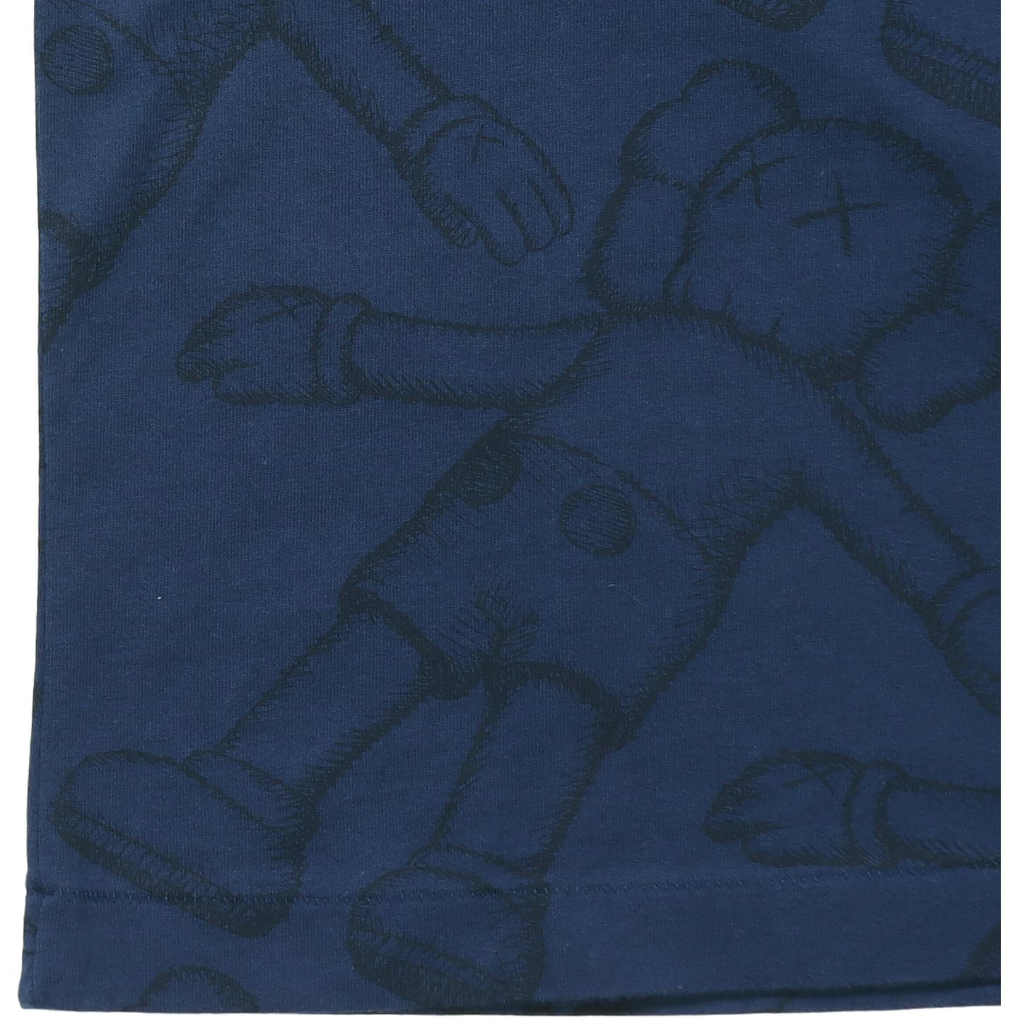 UNIQLO x KAWS Totem Print T-Shirt Navy