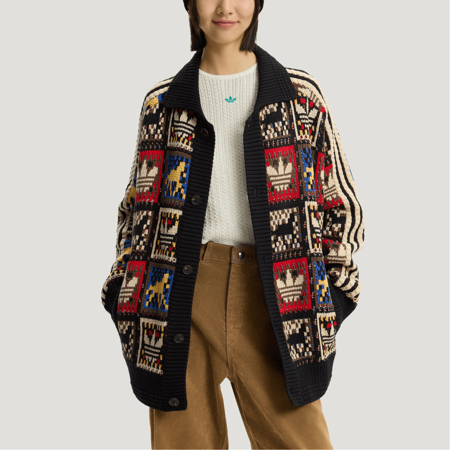 adidas Originals FW25 Crafted Jacket Sweater