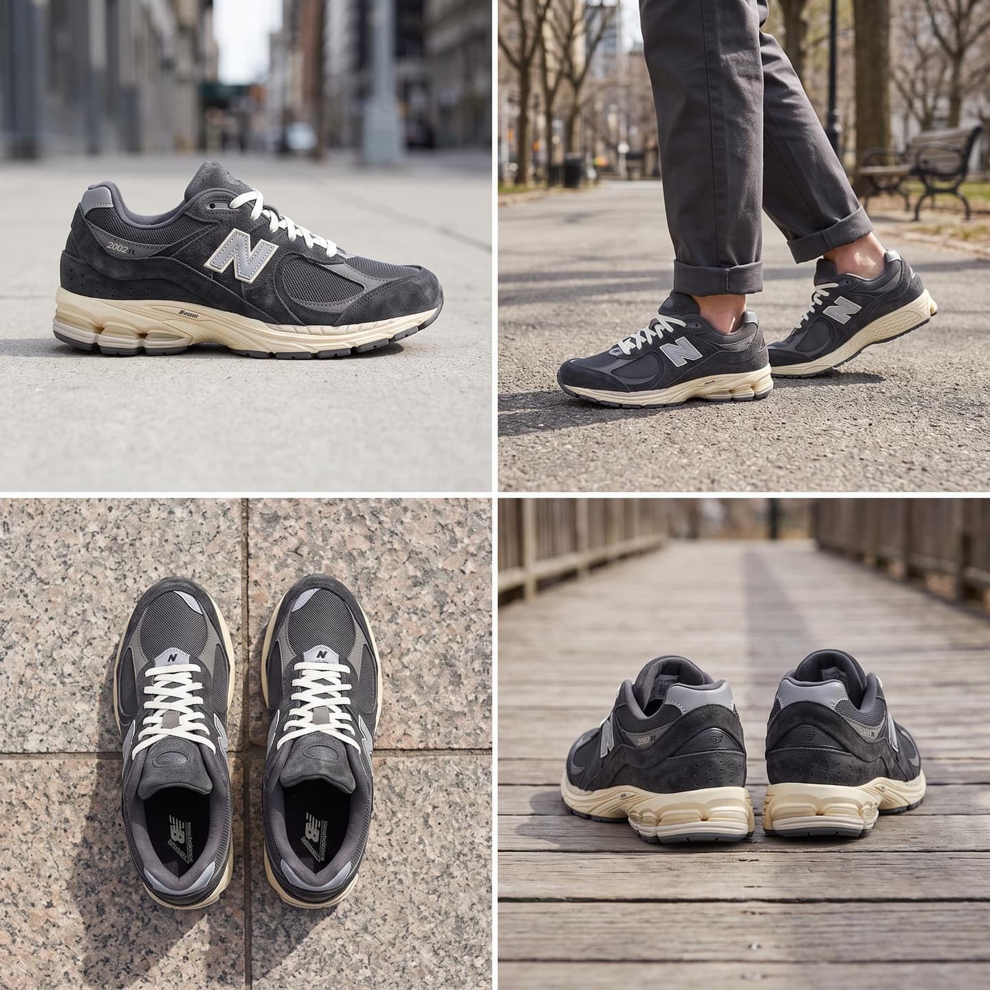 New Balance 2002R Grey Carbon