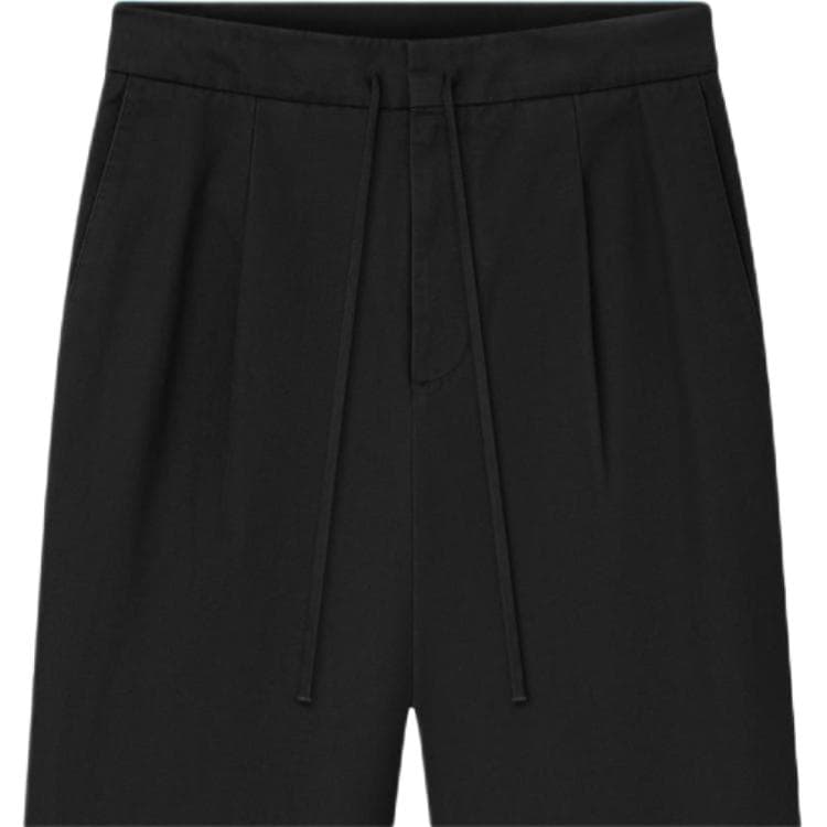 Essentials SS26 PLEAT FRONT PANT VINTAGE BLACK