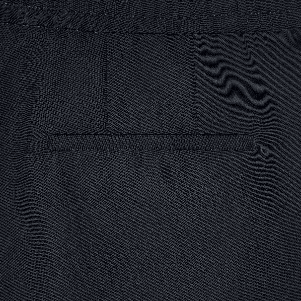 GUCCI Slim Fit Zip Casual Pants Navy Blue