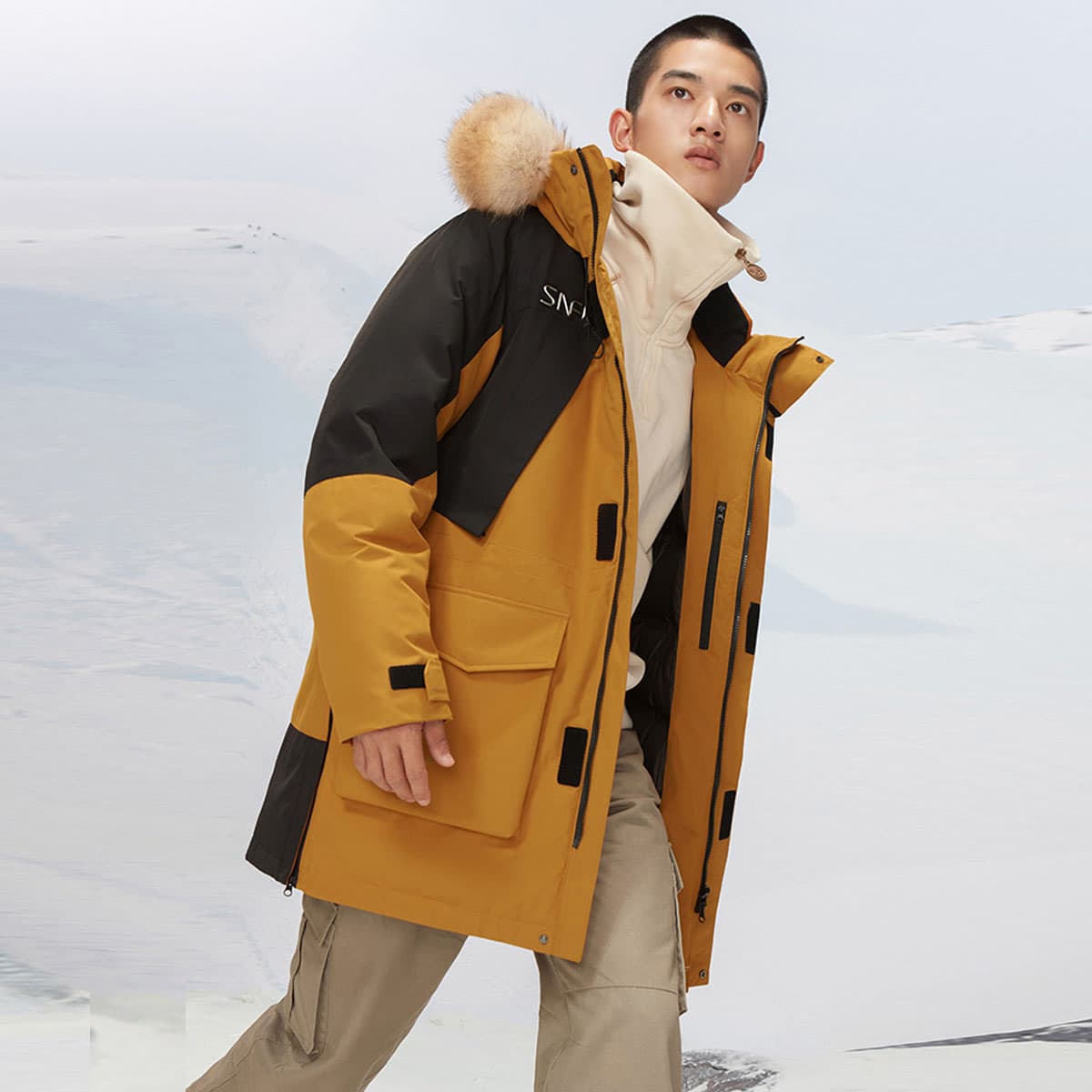 SNOW FLYING Ski Series Down Jacket