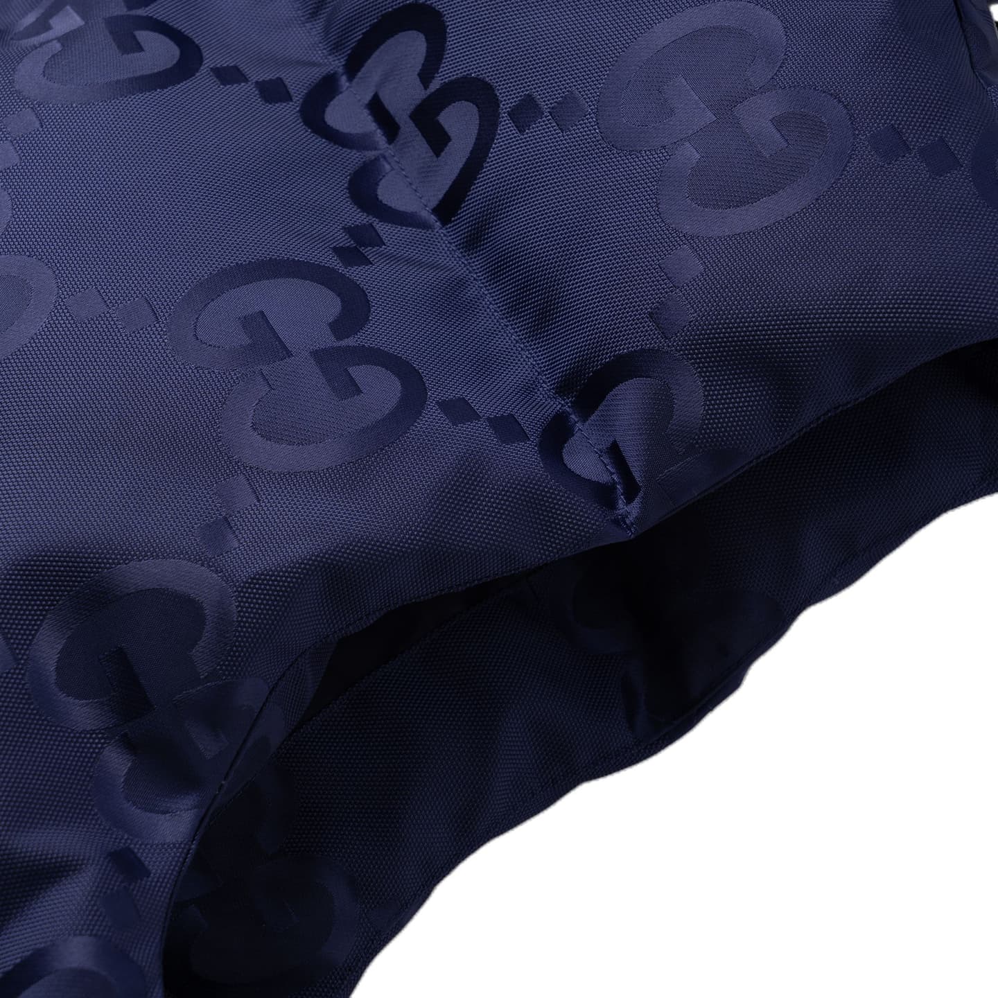 GUCCI Logo Print Sleeveless Vest Navy
