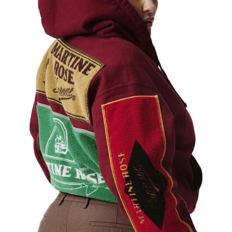 Supreme x Martine Rose Towel Zip Up Hooded Sweatshirt