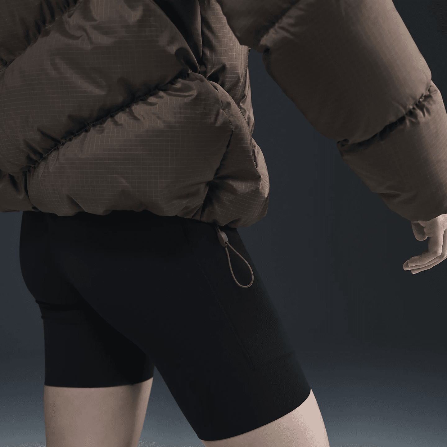 Nike Storm-FIT Windpuffer Mineral Grey/White