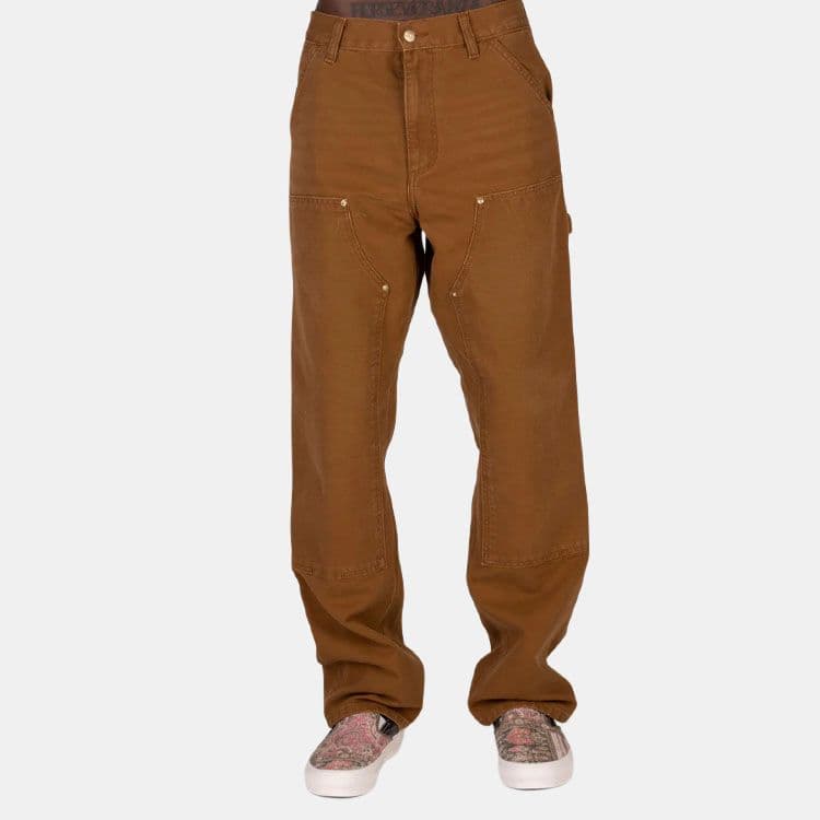 Carhartt WIP Double Knee Pant Brown