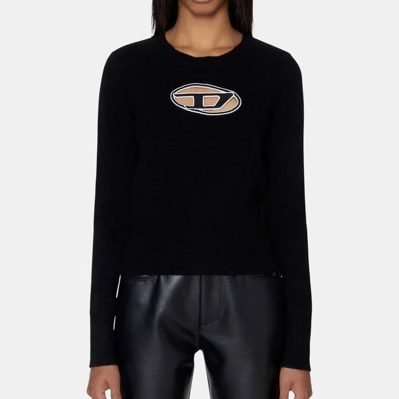 DIESEL OVAL D Logo Sweater