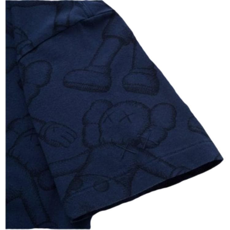 UNIQLO x KAWS Totem Print T-Shirt Navy