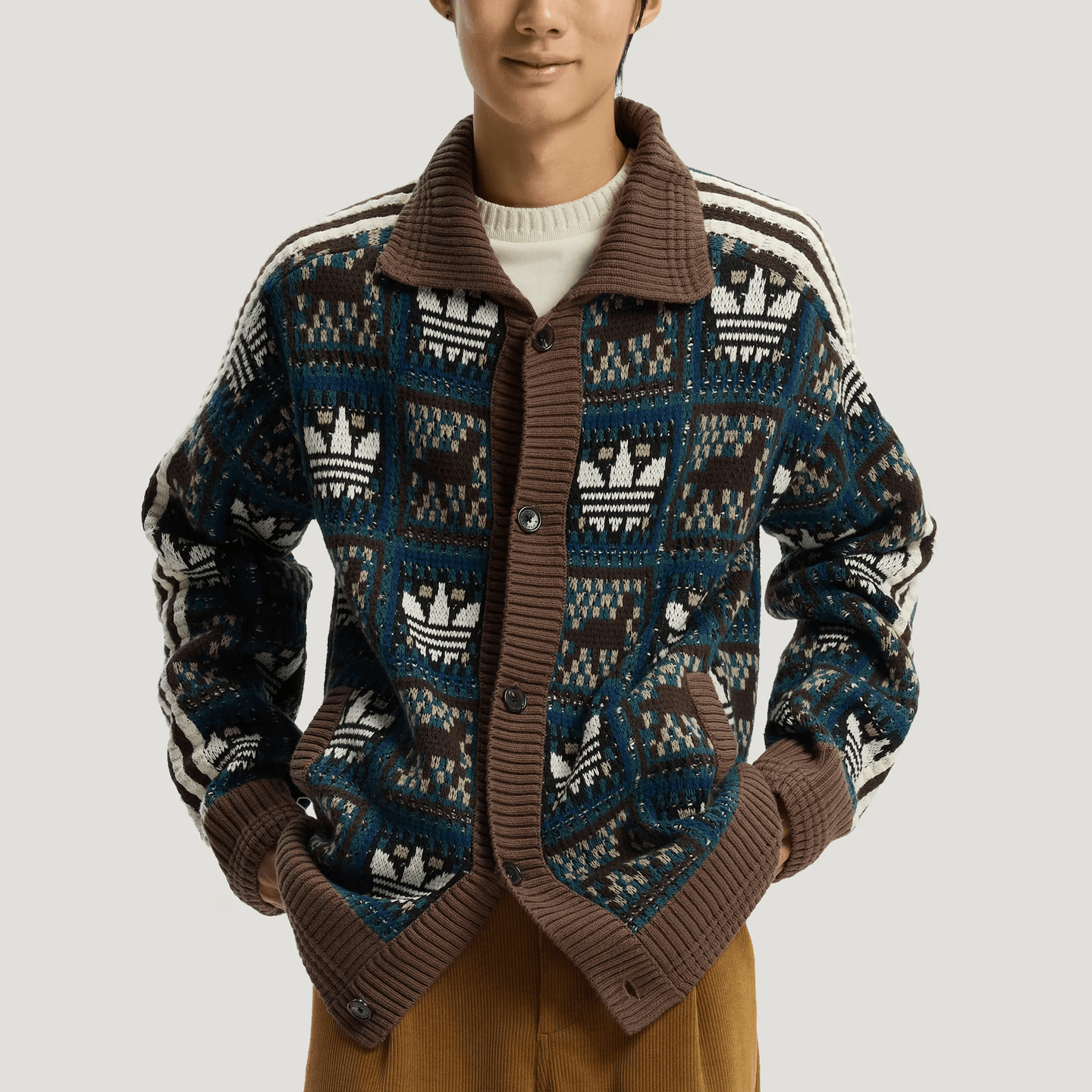 adidas Originals FW25 Crafted Jacket Sweater