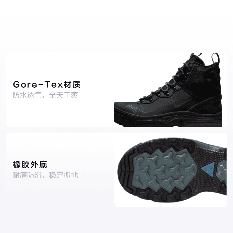 Nike ACG Air Zoom Gaiadome GTX Black
