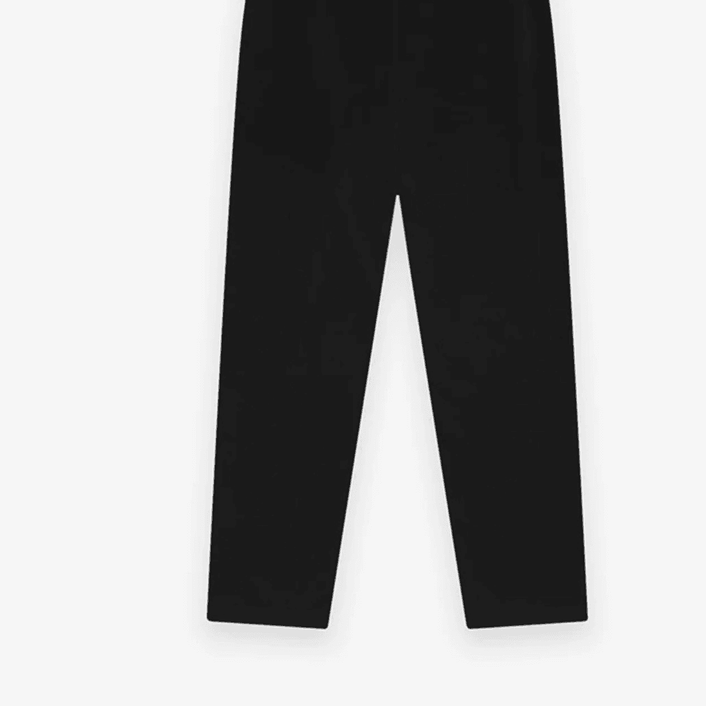 Fear of God Essentials x NBA SS25 Rubber Logo Knit Pants Black