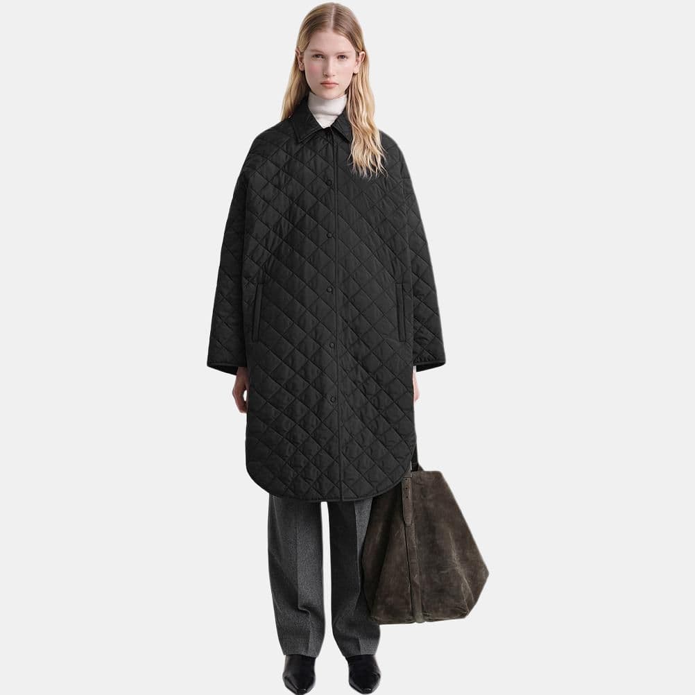 Toteme Quilted Cocoon Coat
