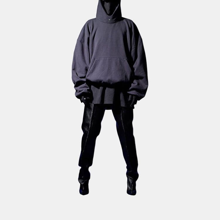 YEEZY x Gap x Balenciaga Logo Hoodie Black