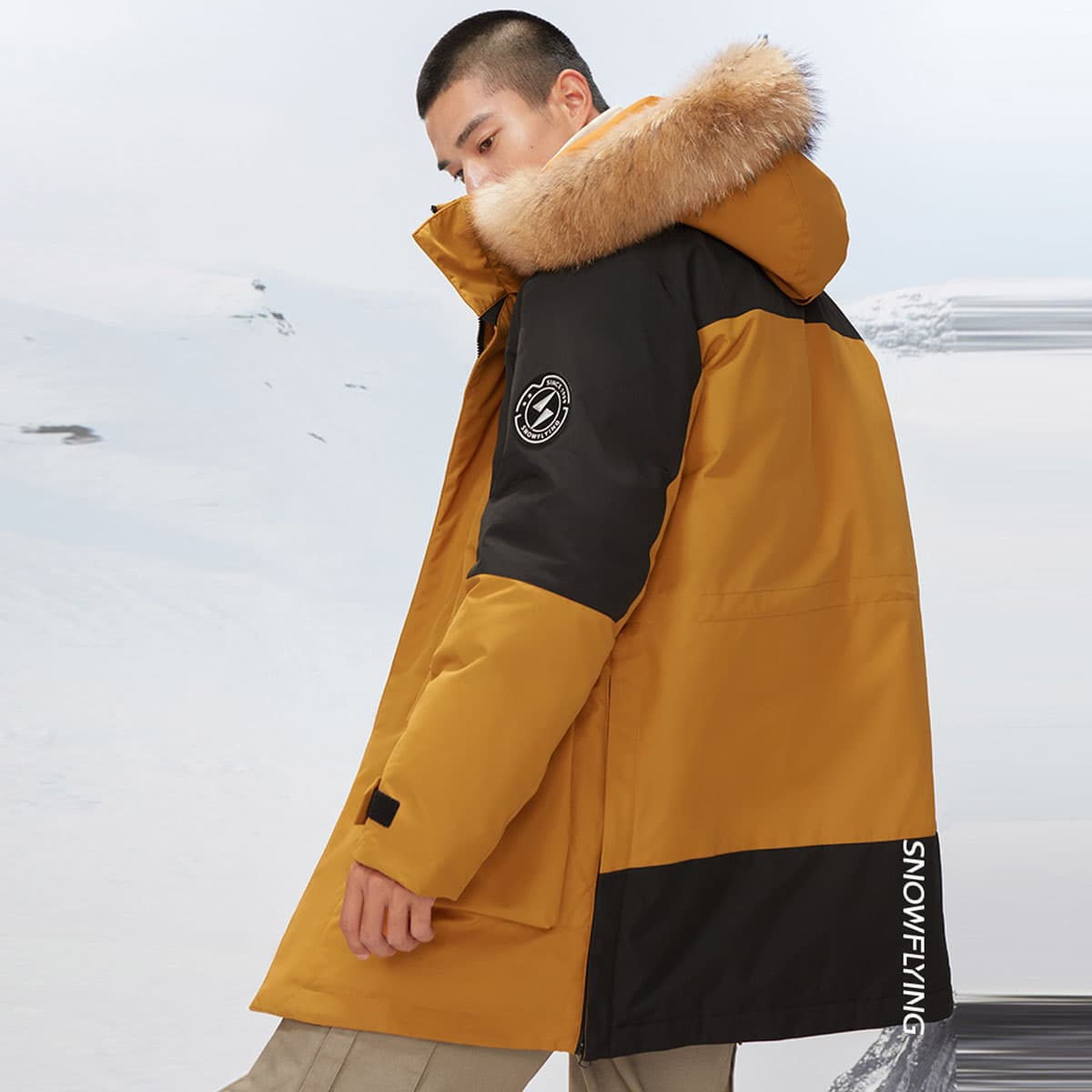 SNOW FLYING Ski Series Down Jacket