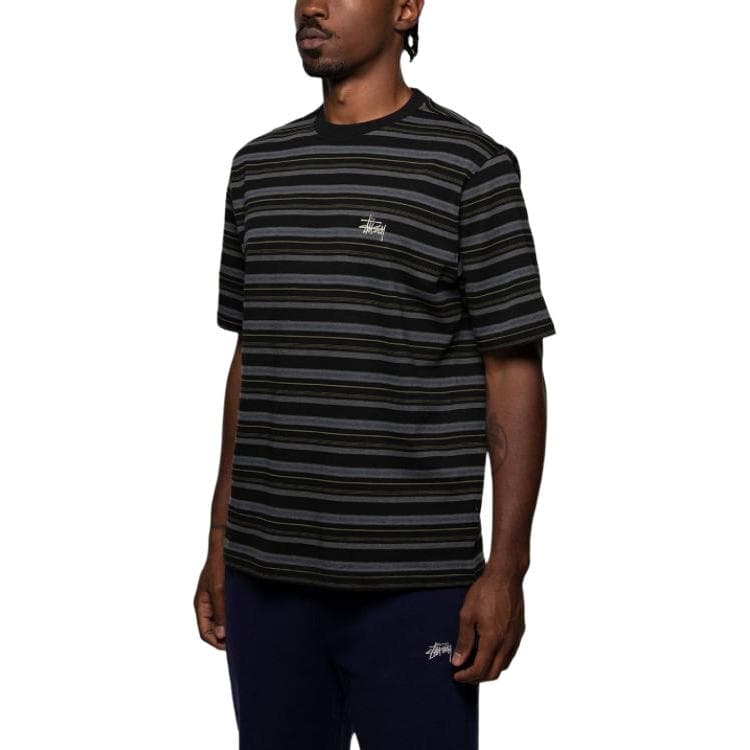 Stussy Retro Loose Stripe Crew Tee