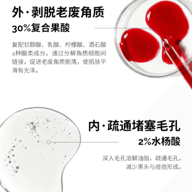 The Ordinary AHA 30 + BHA 2 Peeling Solution 30ml+2B5 30ml