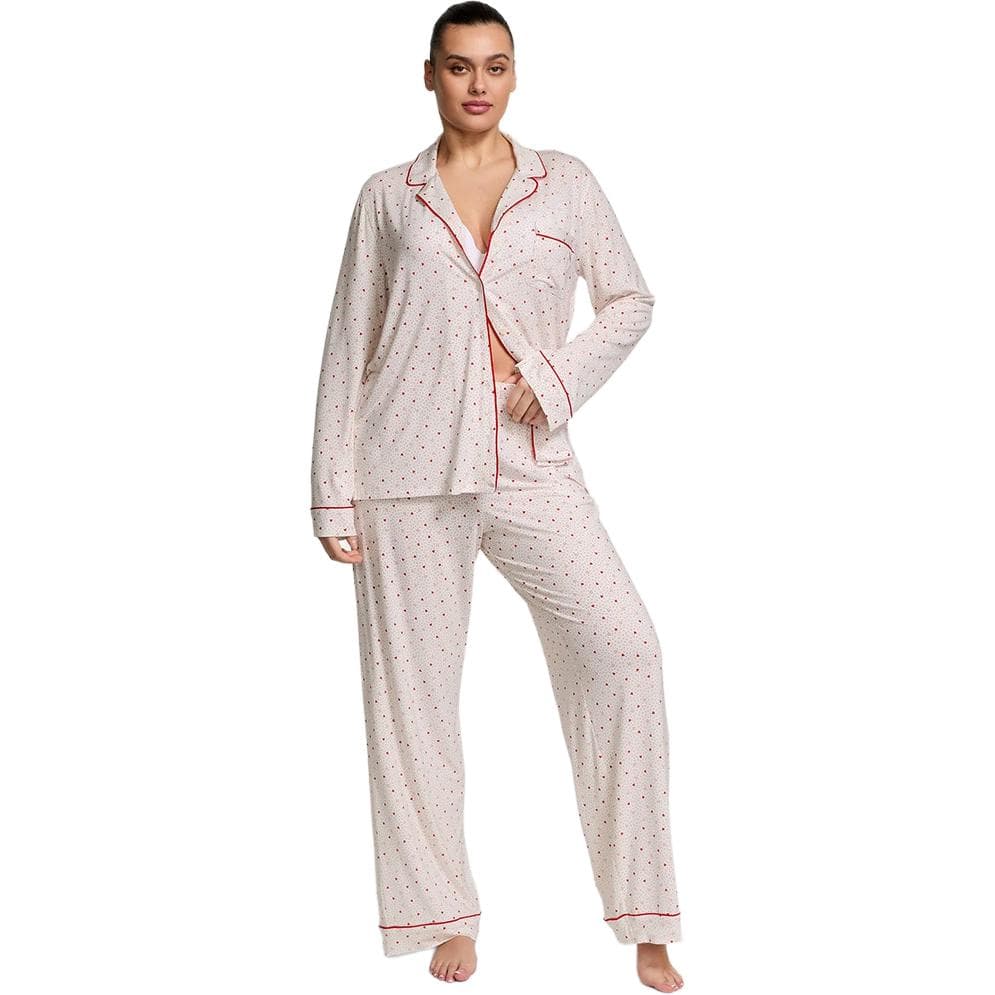 Victoria's Secret THE MIX Heart Print Pajama Set