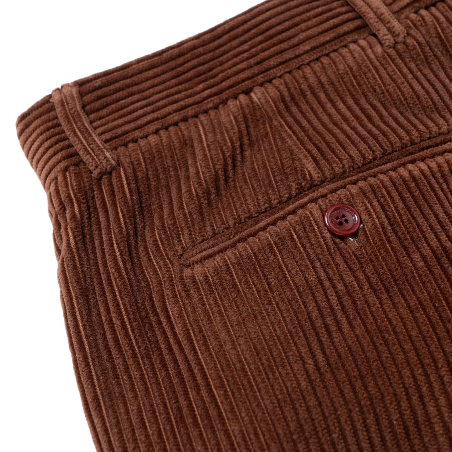 Gucci SS22 Corduroy Trousers Brown