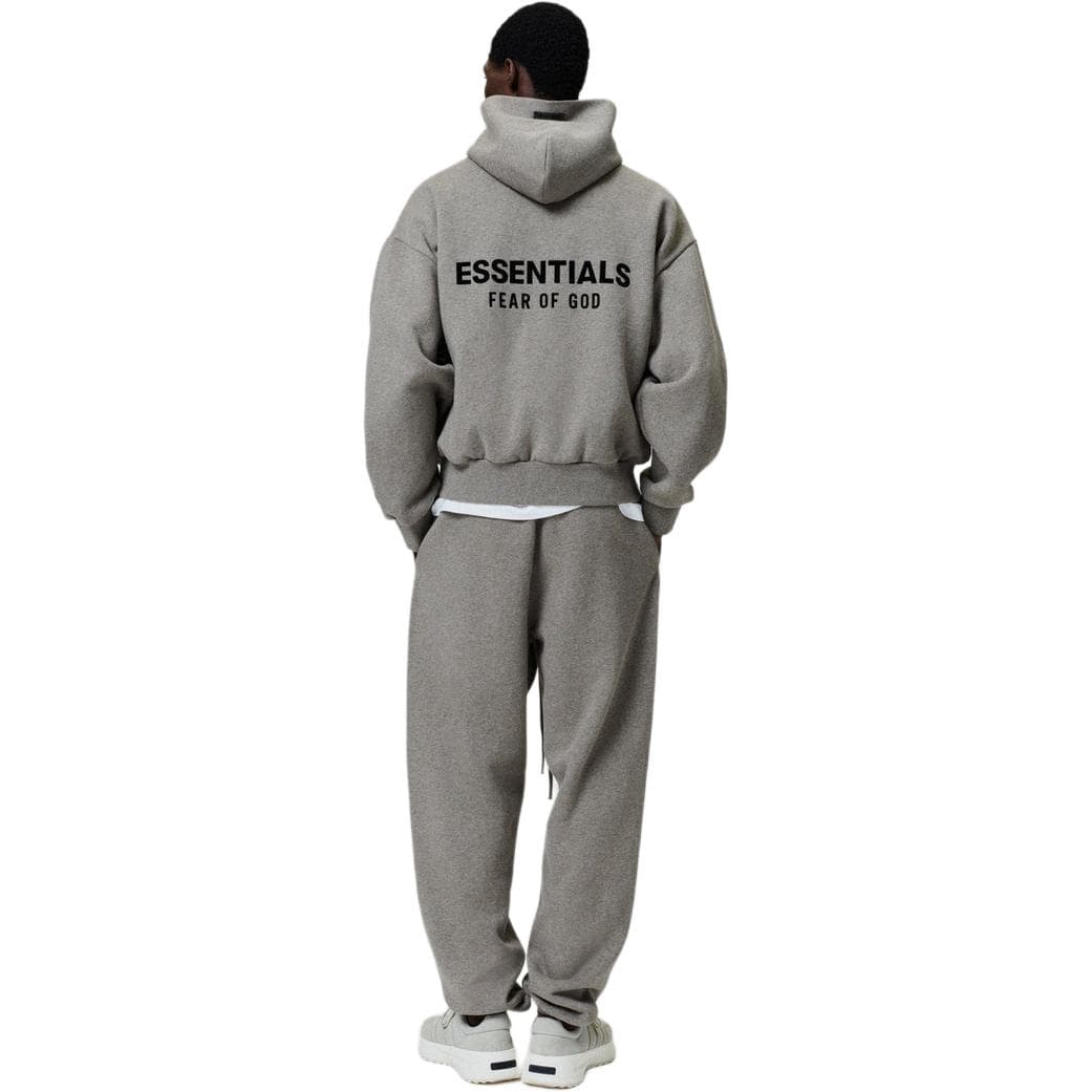 Essentials SS26 CLASSIC FIT FLEECE HOODIE HOMESTEAD HEATHER