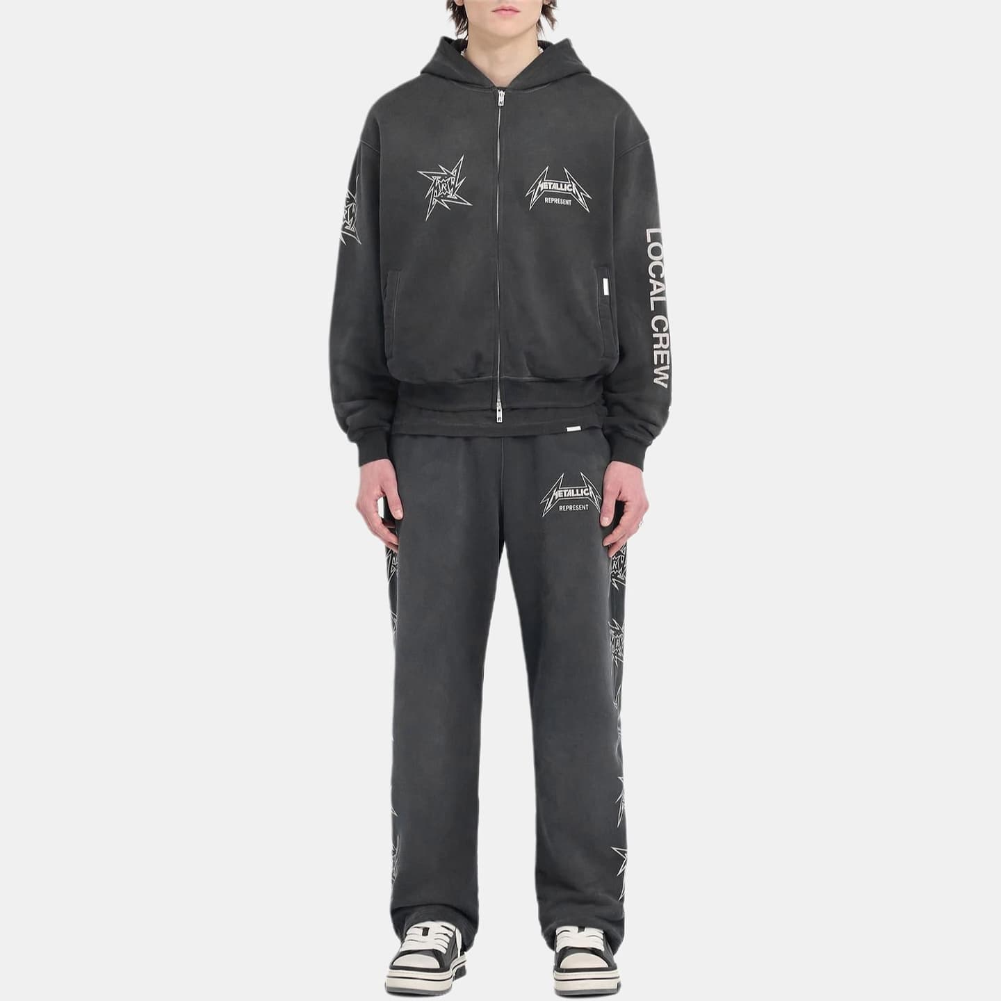 REPRESENT x METALLICA SS24 Hoodie Black