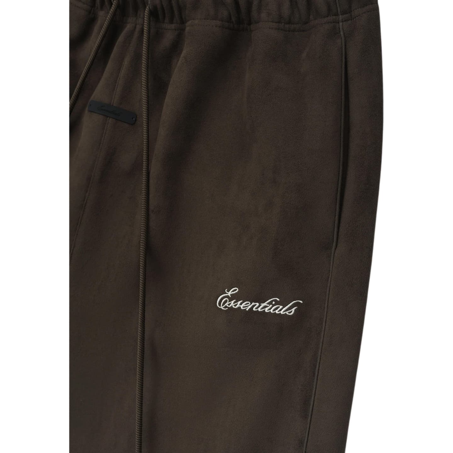 Essentials SS26 SS26 Suede Fleece Signature Relaxed Pant