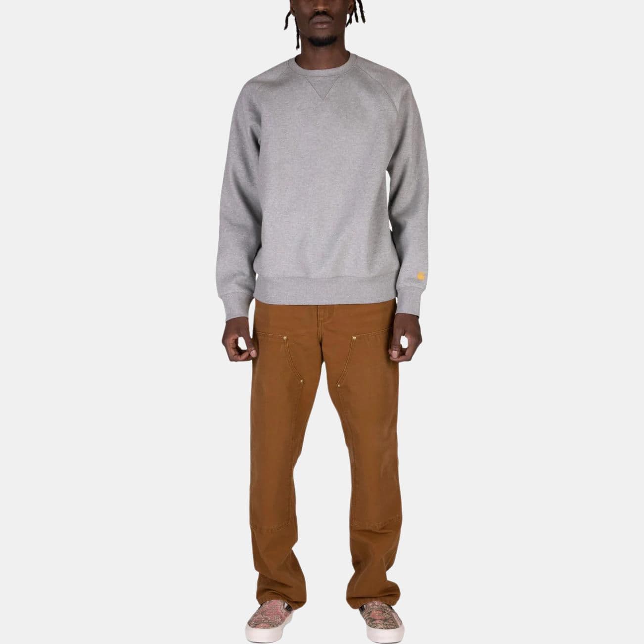 Carhartt WIP Double Knee Pant Brown