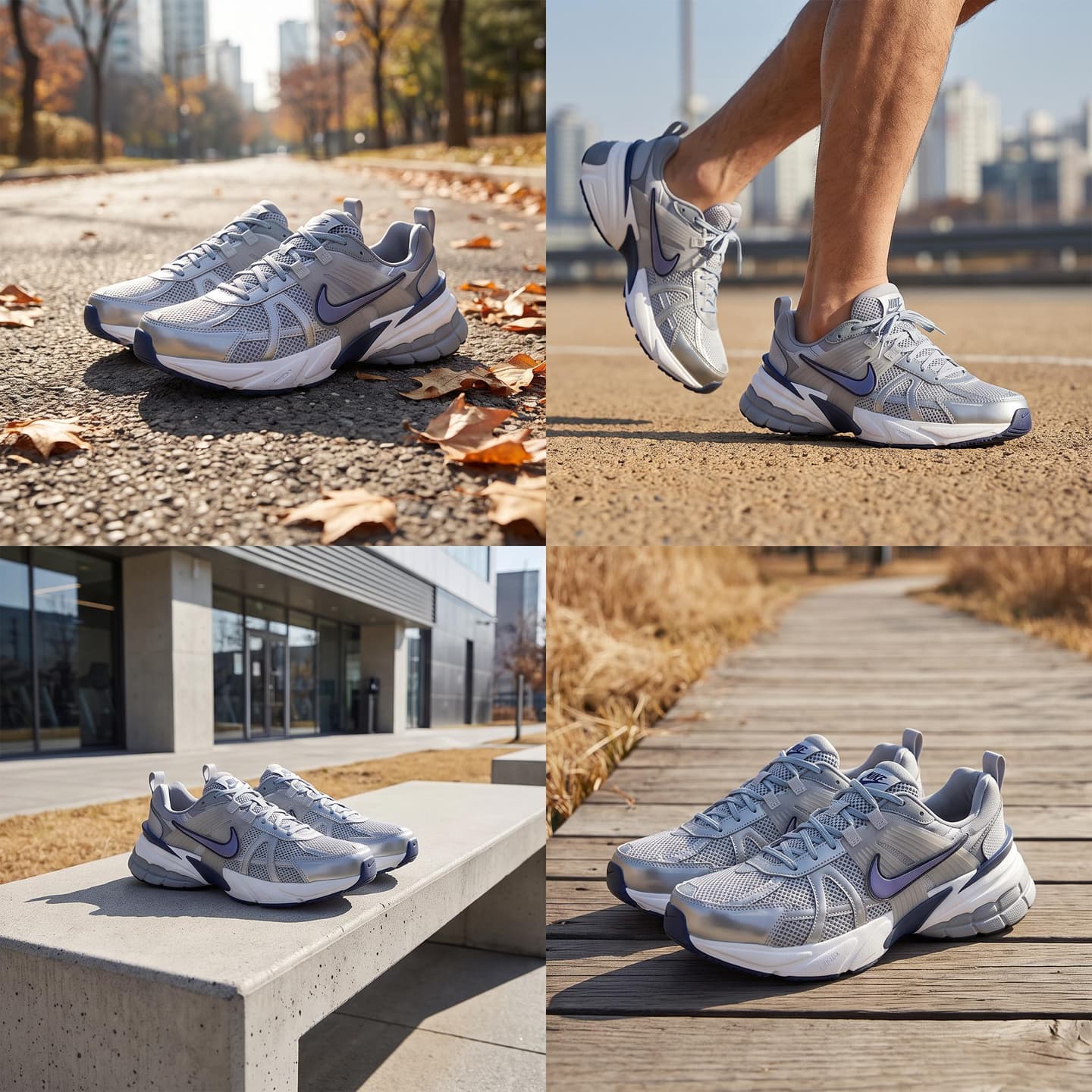 Nike V2K Run "Wolf Grey/Midnight Navy"