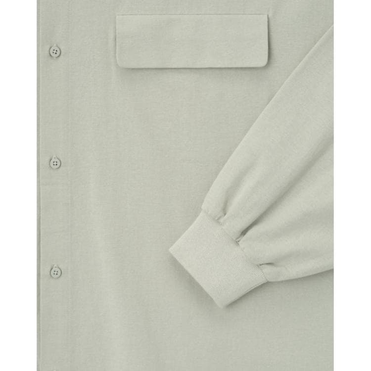 Fear of God Essentials SS25 Oxford Shirt ABBEY STONE 25 PRING DROP2