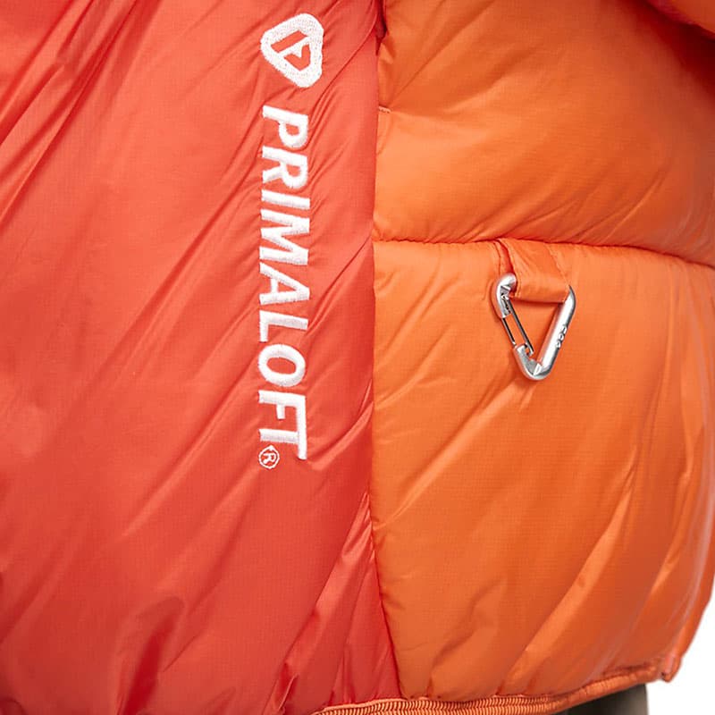 Nike ACG Logo Print Hooded Jacket Orange