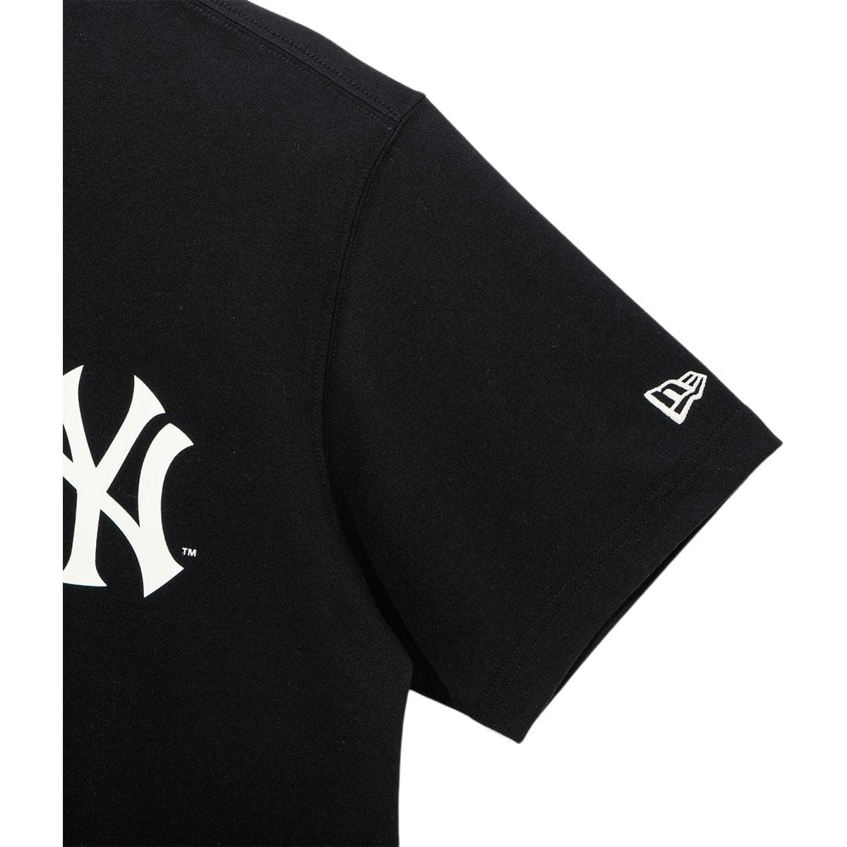 New Era MLB Yankees Crewneck Tee Black