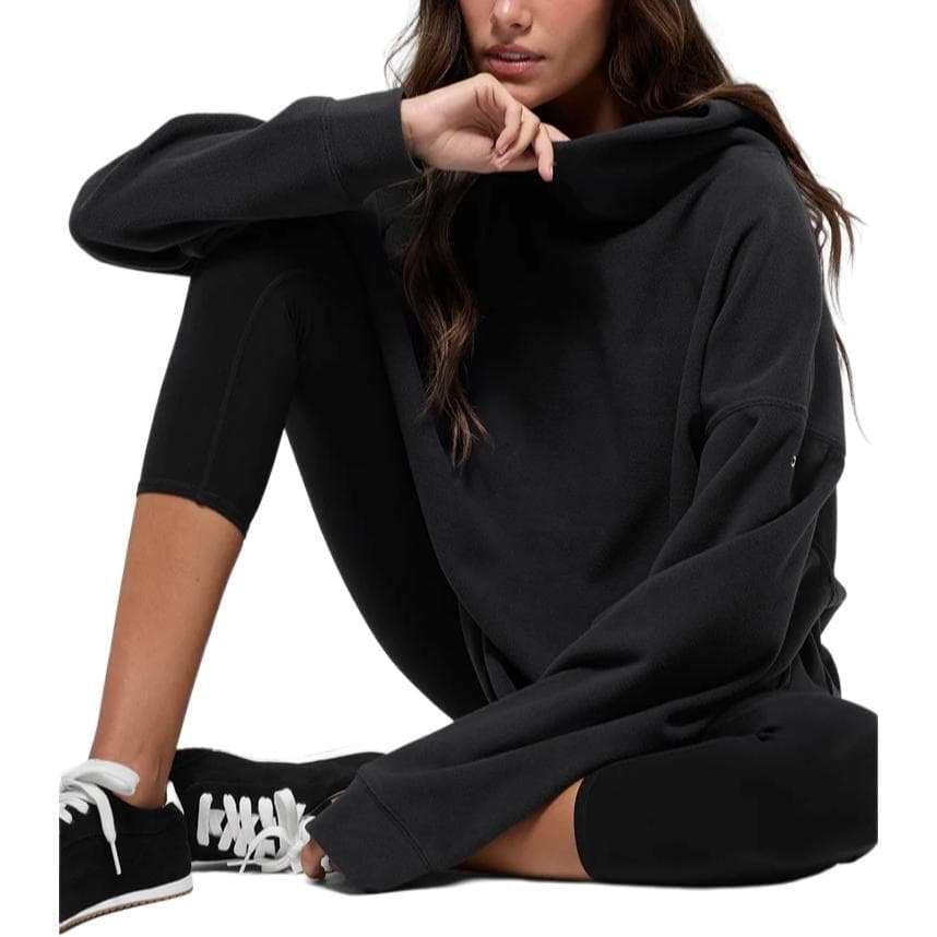 alo yoga Polar Fleece Hazy Pullover