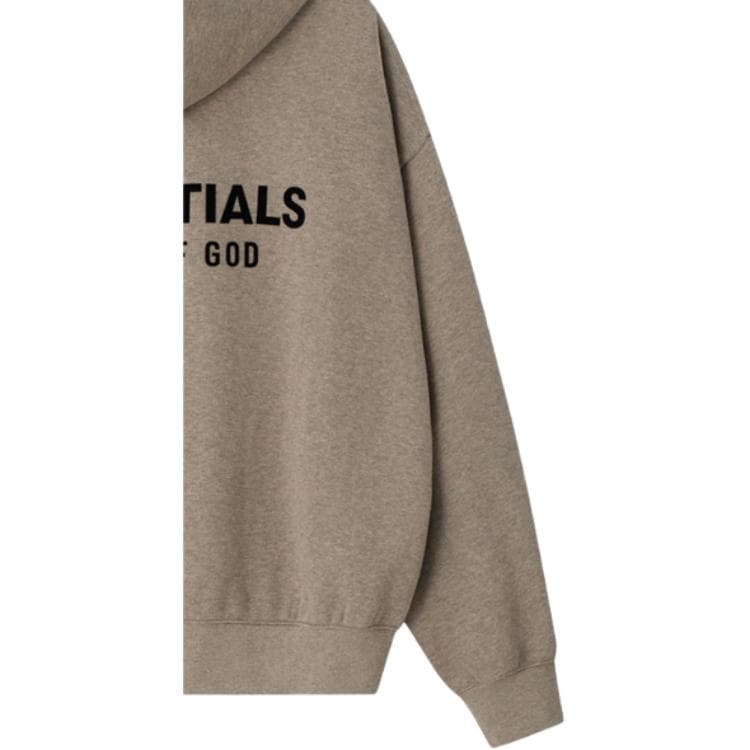 Essentials SS26 CLASSIC FIT FLEECE HOODIE HOMESTEAD HEATHER