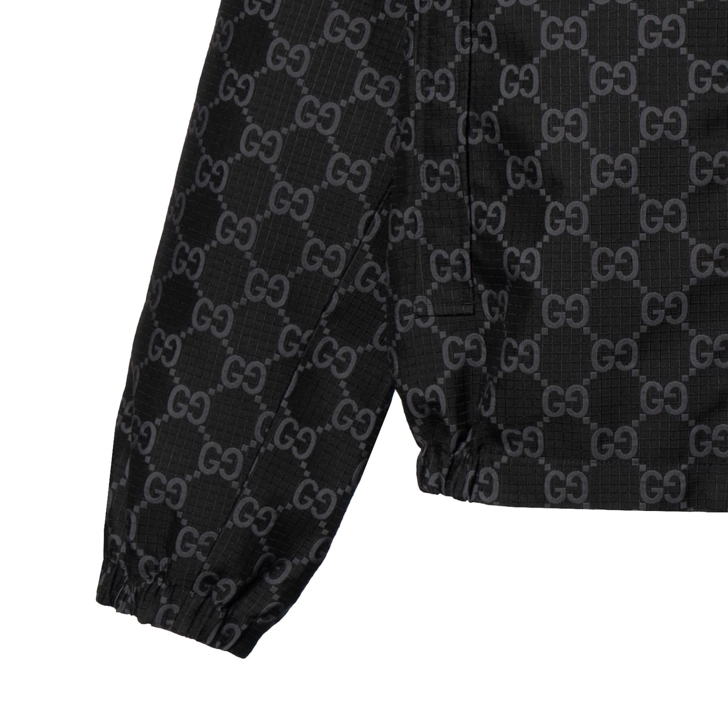 Gucci FW23 Letter Logo Jacket Black