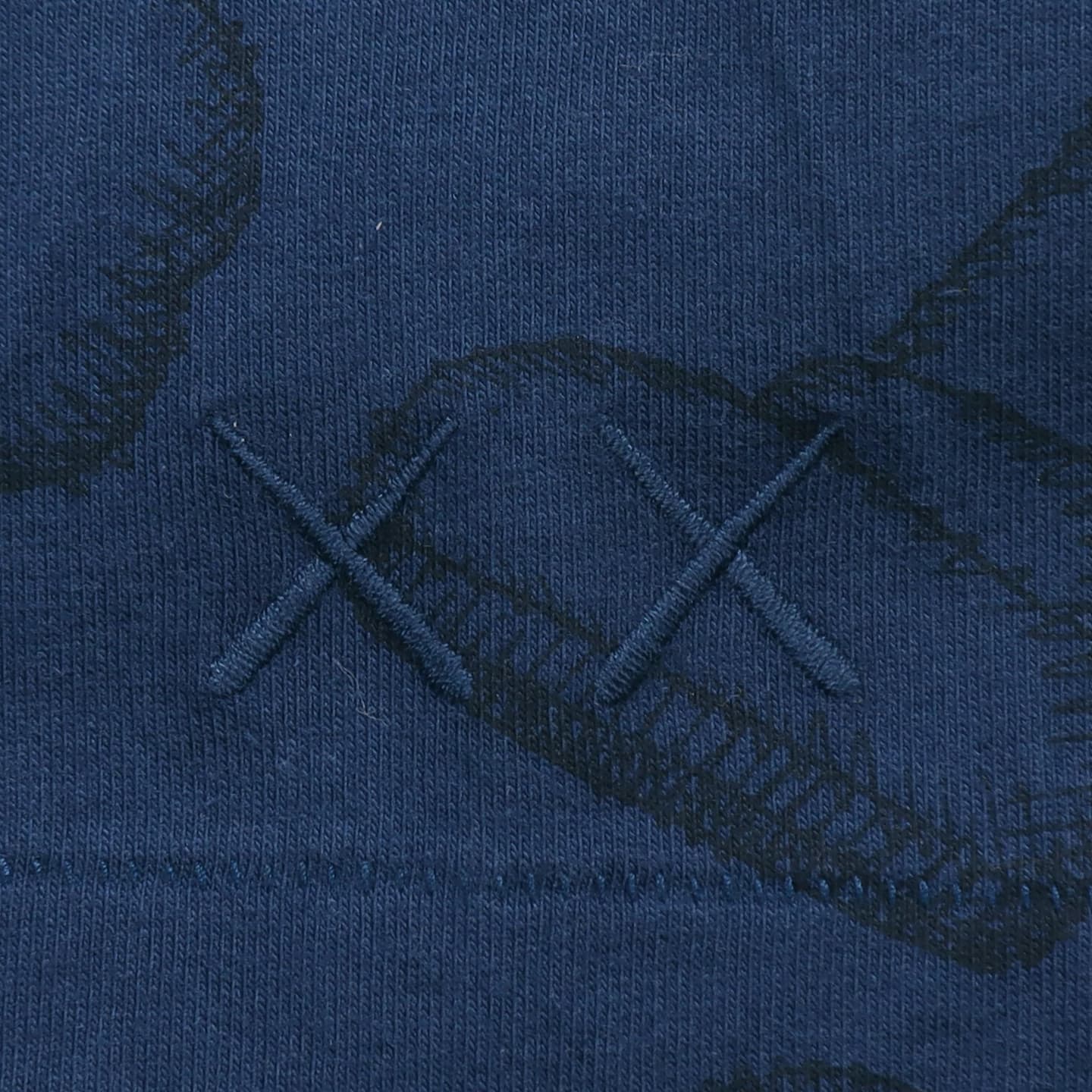 UNIQLO x KAWS Totem Print T-Shirt Navy