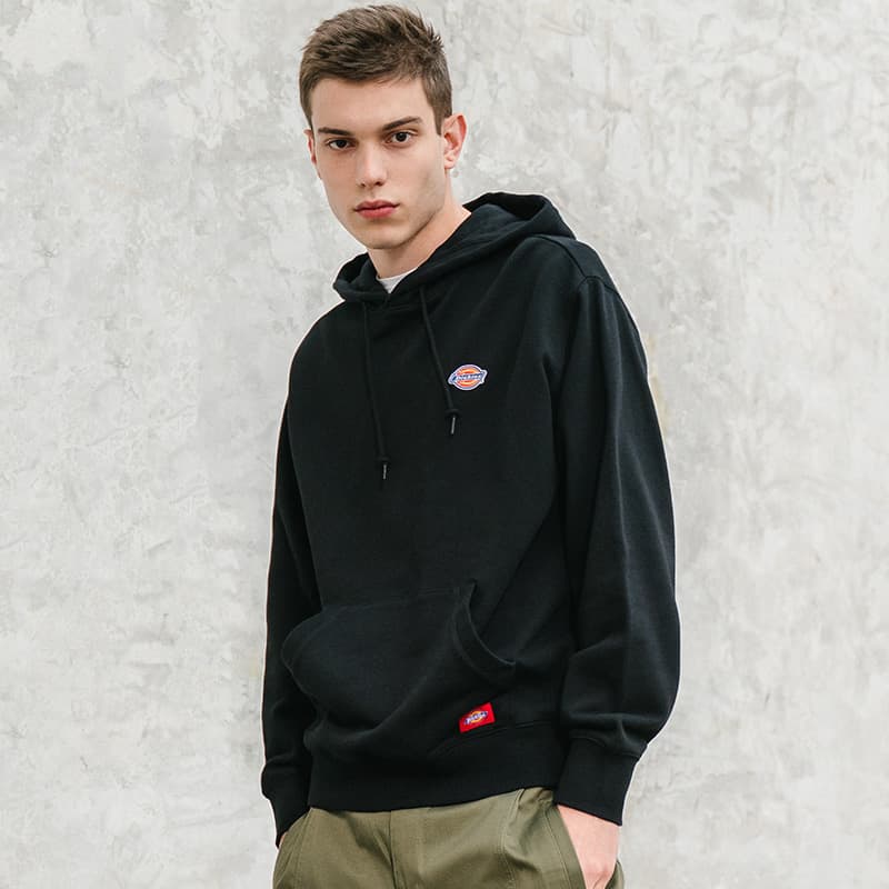 Dickies Logo Hoodie Black